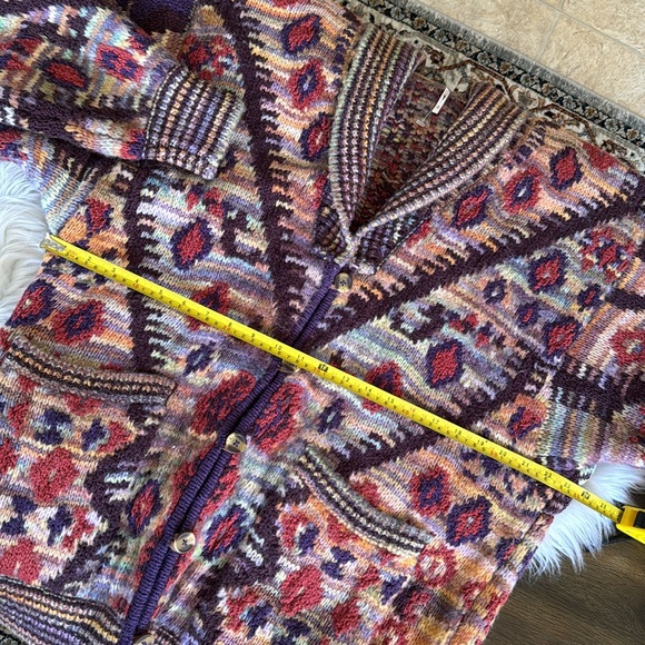 Free People Home On The Range Cardi Size M - Picture 10 of 14